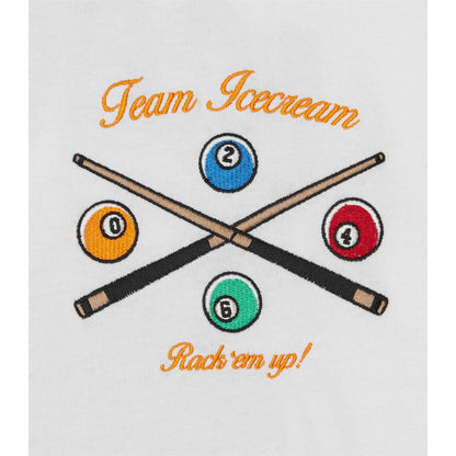 White - Side - ICECREAM Mens Graphic Print Regular T-Shirt