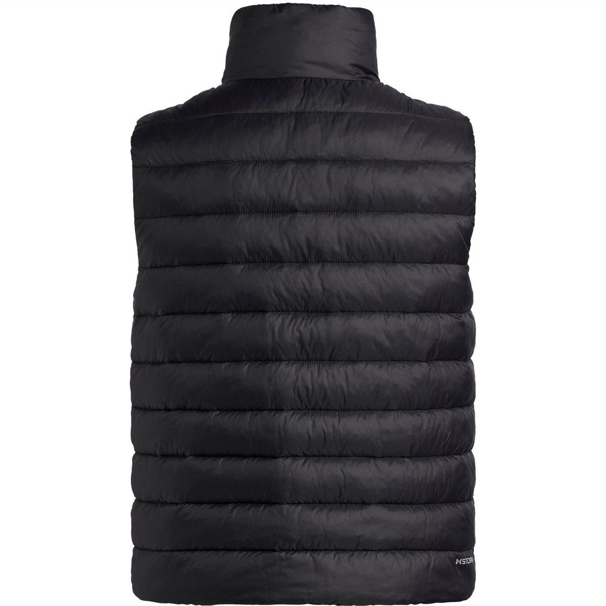 Black - Back - Under Armour Womens-Ladies Quilted Sport Gilet