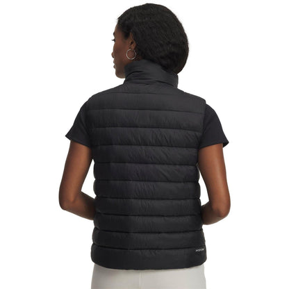 Black - Pack Shot - Under Armour Womens-Ladies Quilted Sport Gilet