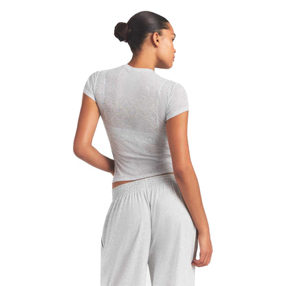 Light Heather Grey - Back - Skims Womens-Ladies Crew Neck T-Shirt