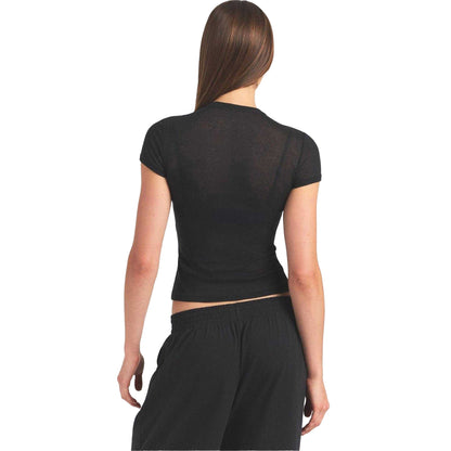Soot Grey - Back - Skims Womens-Ladies Crew Neck T-Shirt
