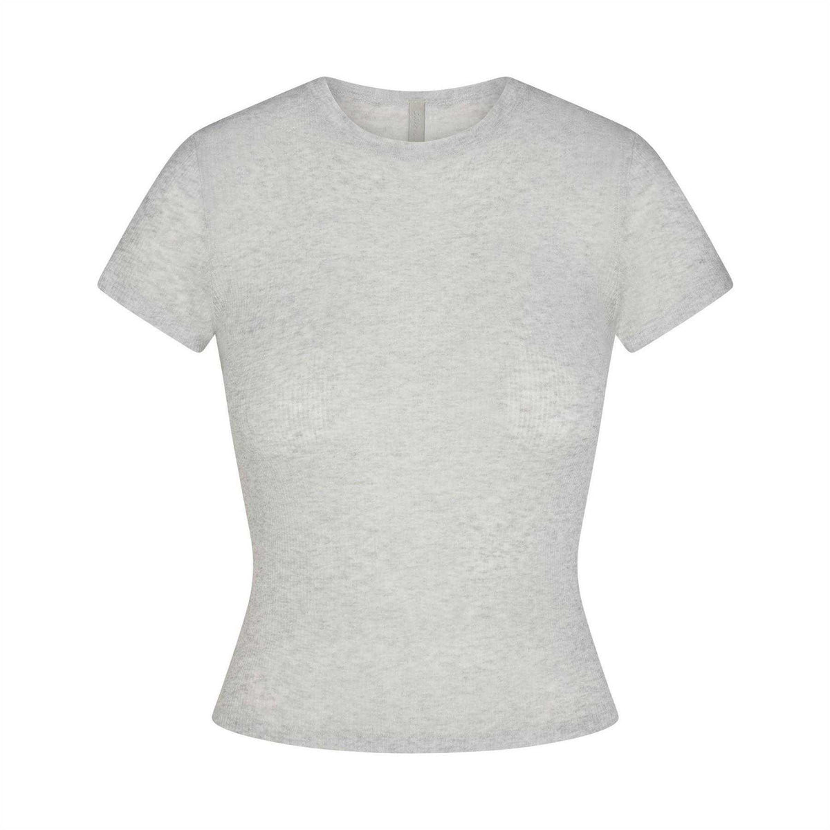 Light Heather Grey - Front - Skims Womens-Ladies Crew Neck T-Shirt