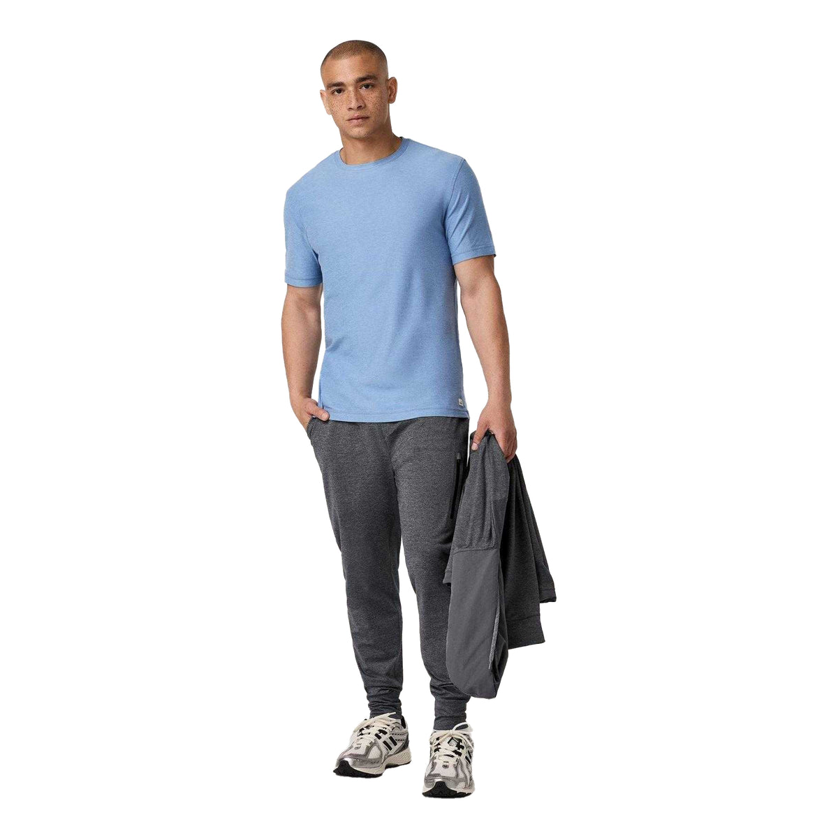 Blue - Lifestyle - Vuori Mens Strato Performance T-Shirt