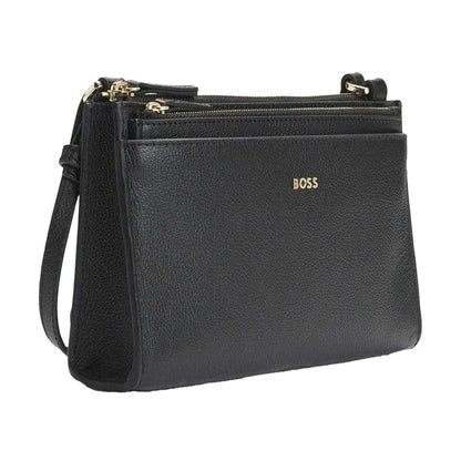 Black - Side - Hugo Boss Alyce Shoulder Bag