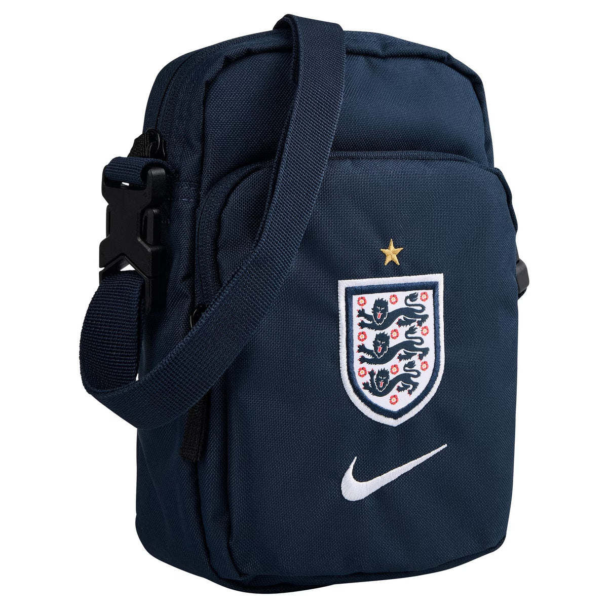Obsidian Black-White - Front - Nike England FA Crossbody Bag