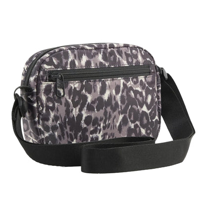 Black - Back - Puma Pop Leopard Print Crossbody Bag