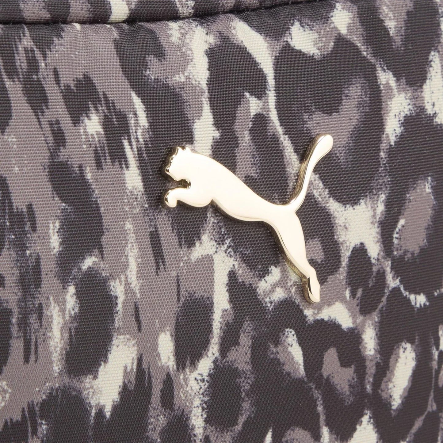 Black - Side - Puma Pop Leopard Print Crossbody Bag