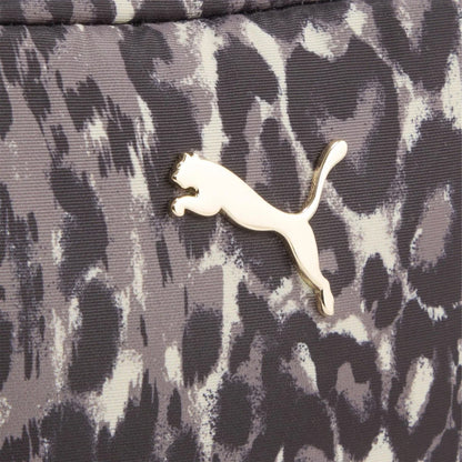 Black - Side - Puma Pop Leopard Print Crossbody Bag