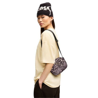 Black - Lifestyle - Puma Pop Leopard Print Crossbody Bag