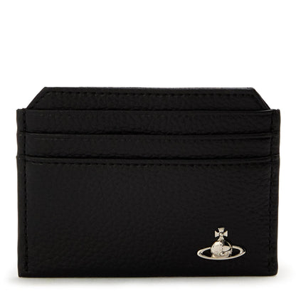 Black-Gold - Front - Vivienne Westwood Orb Card Holder