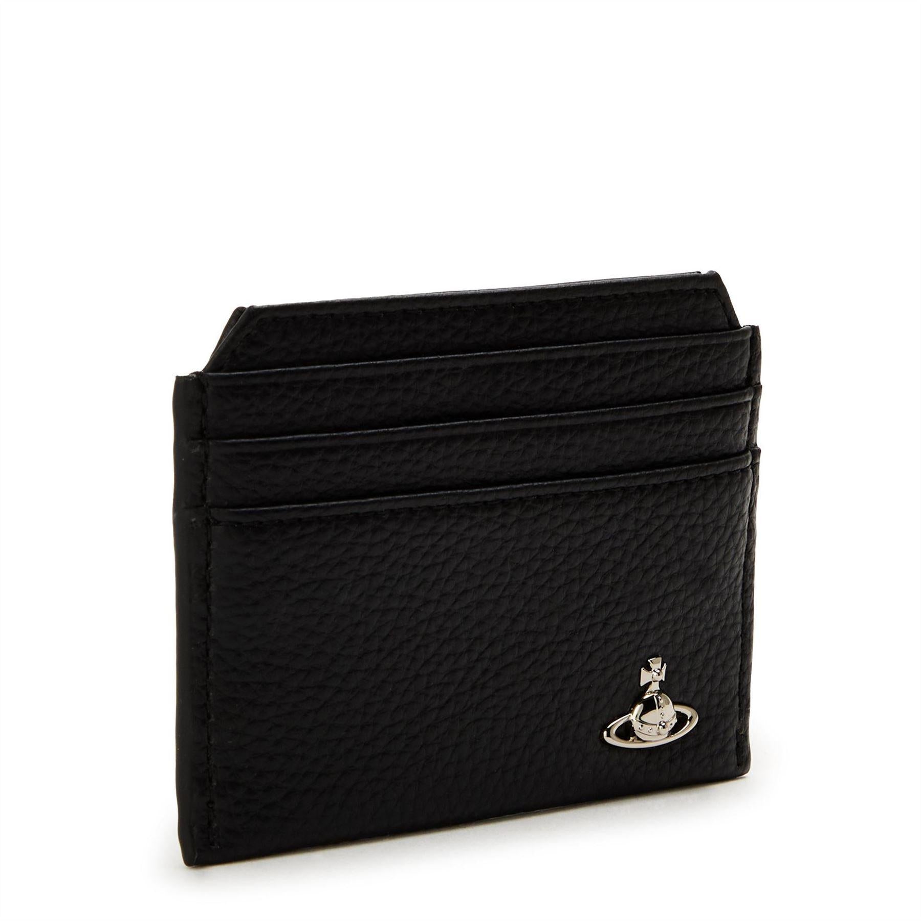 Black-Gold - Side - Vivienne Westwood Orb Card Holder