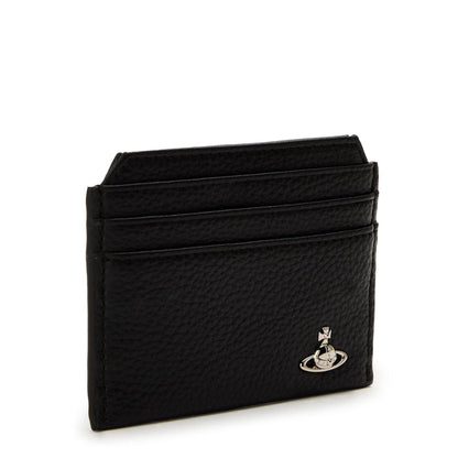 Black-Gold - Side - Vivienne Westwood Orb Card Holder