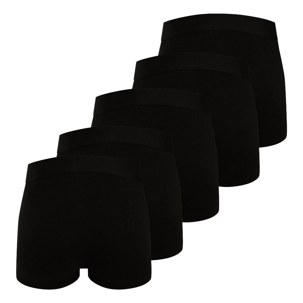 Black - Back - Bench Mens Marco Boxer Shorts (Pack of 5)