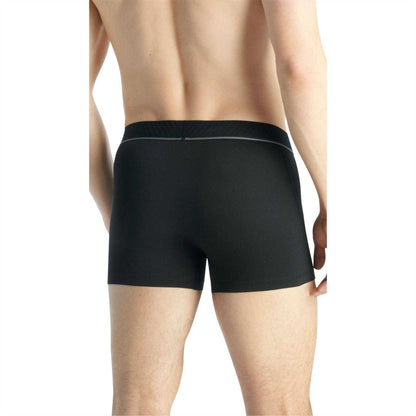 Black - Back - Adidas Mens Active Micro Flex Boxer Briefs (Pack of 3)