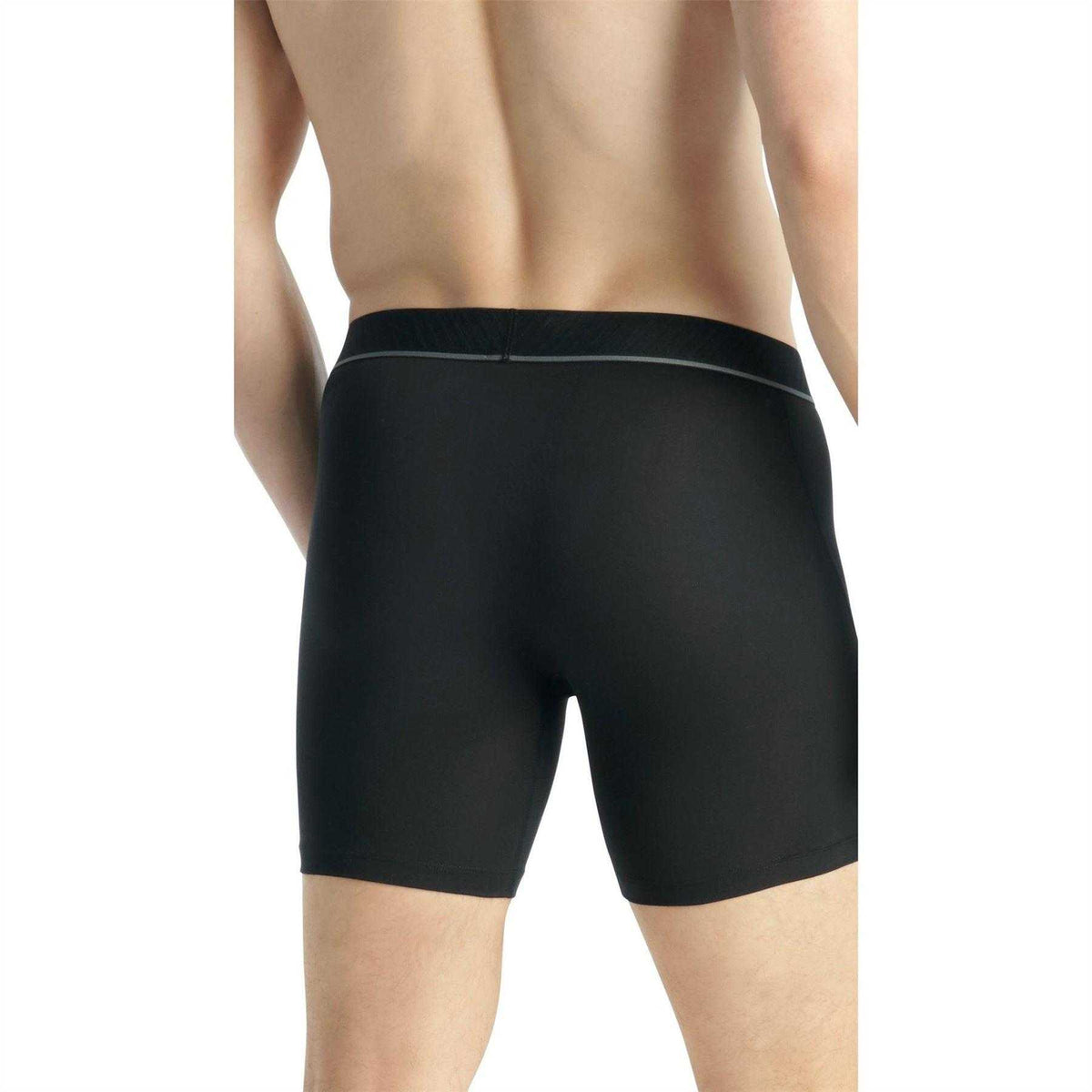 Black - Back - Adidas Mens Climacool Briefs (Pack of 3)