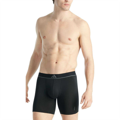 Black - Lifestyle - Adidas Mens Climacool Briefs (Pack of 3)
