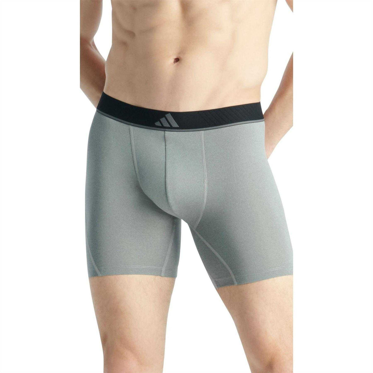 Multicoloured - Side - Adidas Mens Climacool Briefs (Pack of 3)