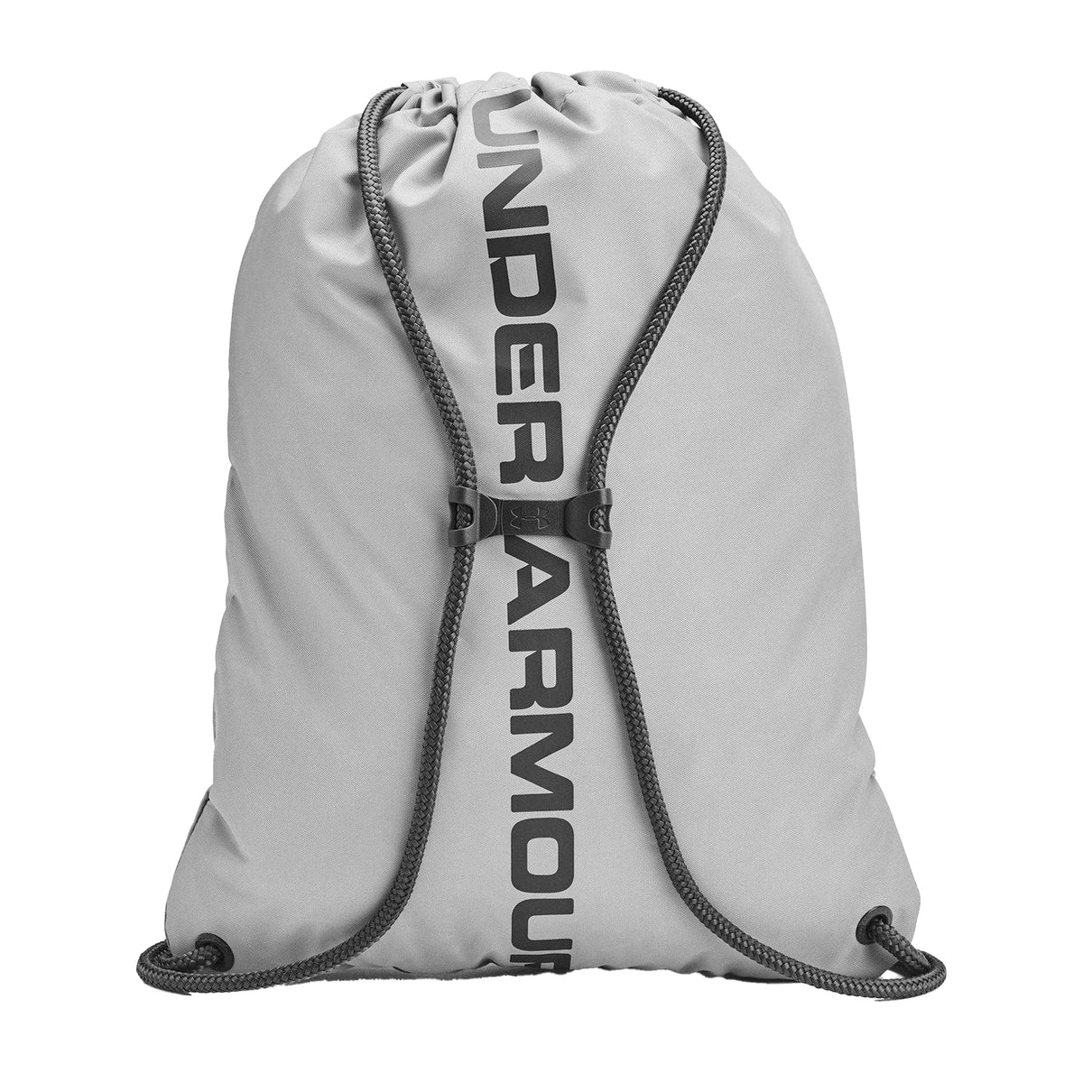Grey - Back - Under Armour Ozsee Drawstring Bag
