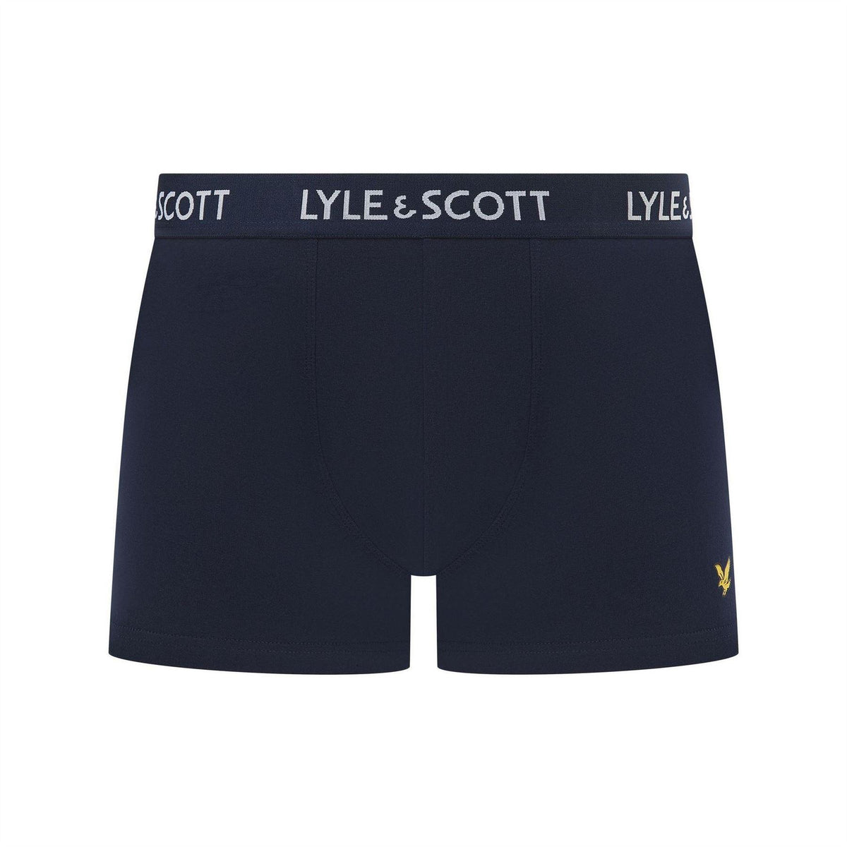 Black-Green-Light Blue - Lifestyle - Lyle & Scott Mens Barclay Boxer Shorts (Pack of 3)