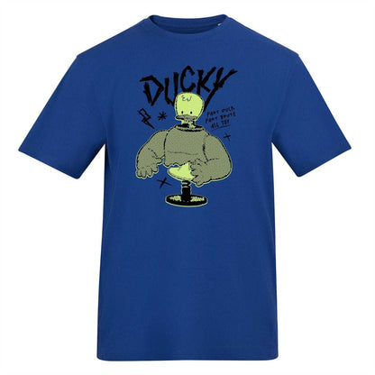 Blue - Front - Toy Story Unisex Adult Ducky T-Shirt