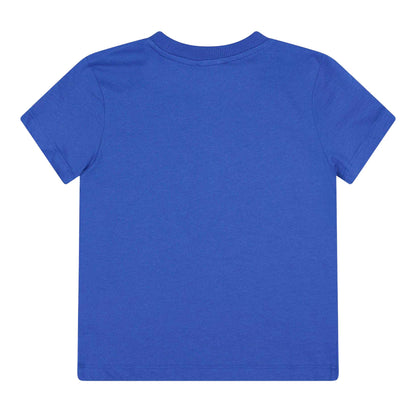 Blue - Back - Moschino Childrens-Kids Teddy Bear T-Shirt