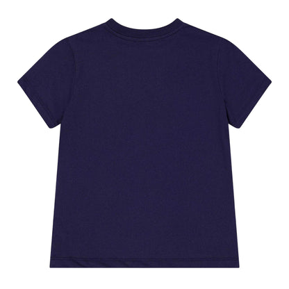 Blue Navy - Back - Moschino Childrens-Kids Teddy Bear T-Shirt