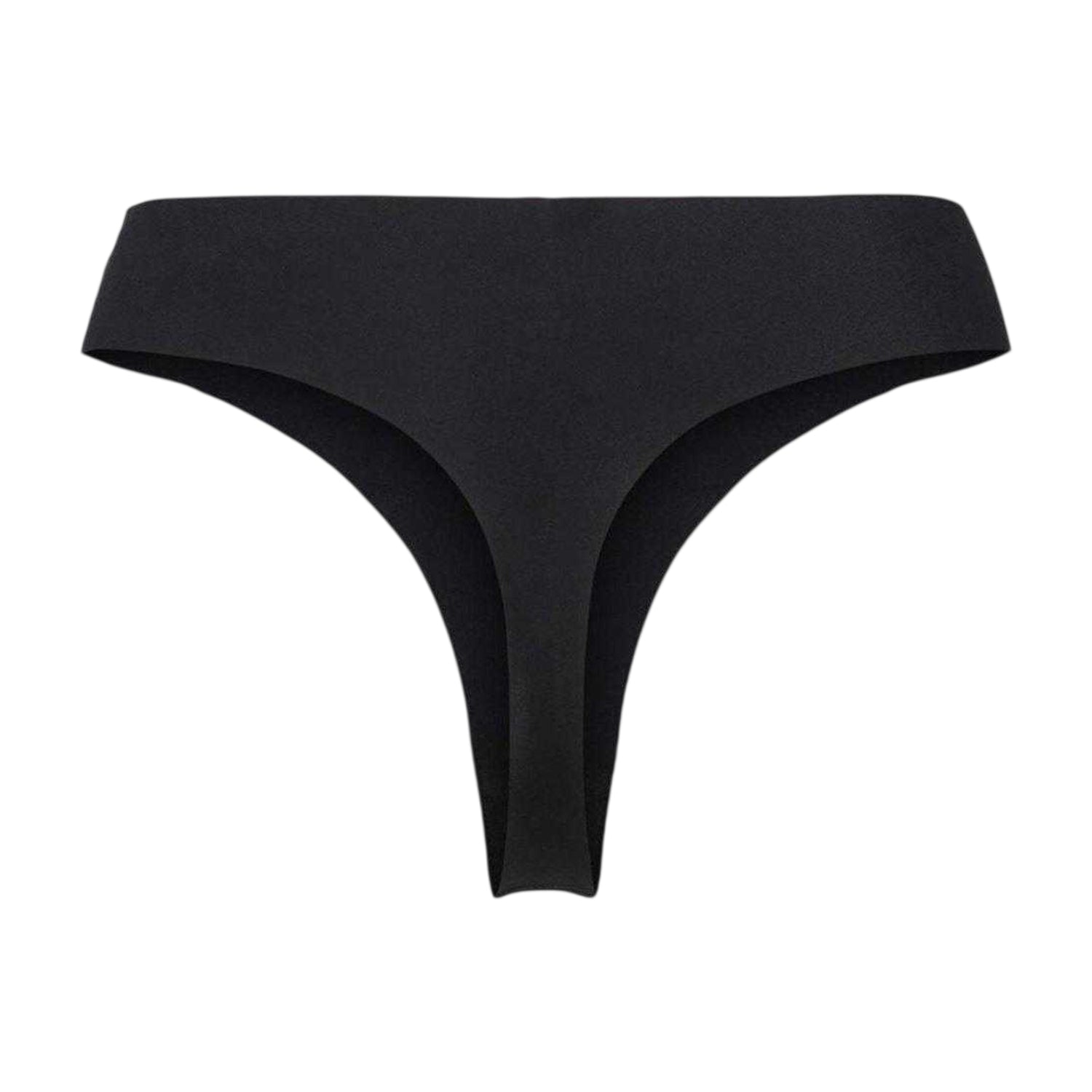 Black - Back - Pieces Womens-Ladies Namee Plain Briefs (Pack of 3)