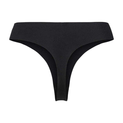 Black - Back - Pieces Womens-Ladies Namee Plain Briefs (Pack of 3)