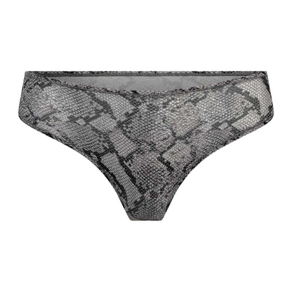 Shadow - Front - Skims Womens-Ladies Fits Everybody Snake Print Briefs