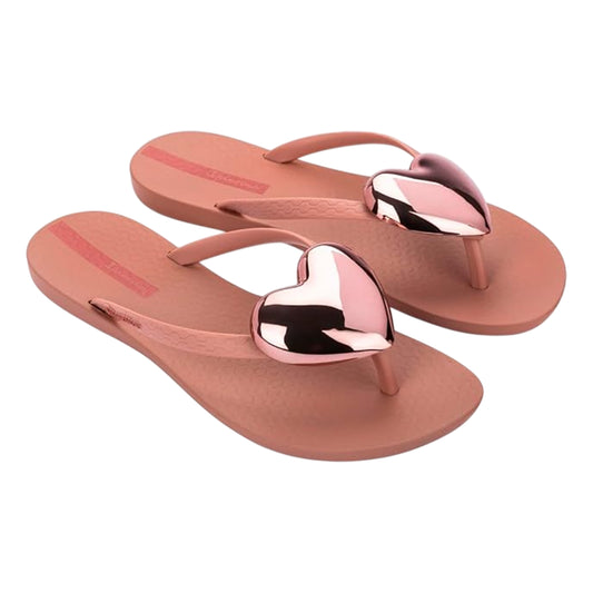 Pink - Front - Ipanema Womens-Ladies Maxi Fashion Flip Flops