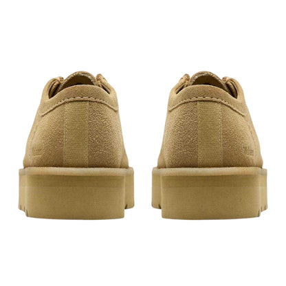 Maple Sugar - Back - Clarks Originals Womens-Ladies Meare Walla Suede Moc Toe Formal Shoes