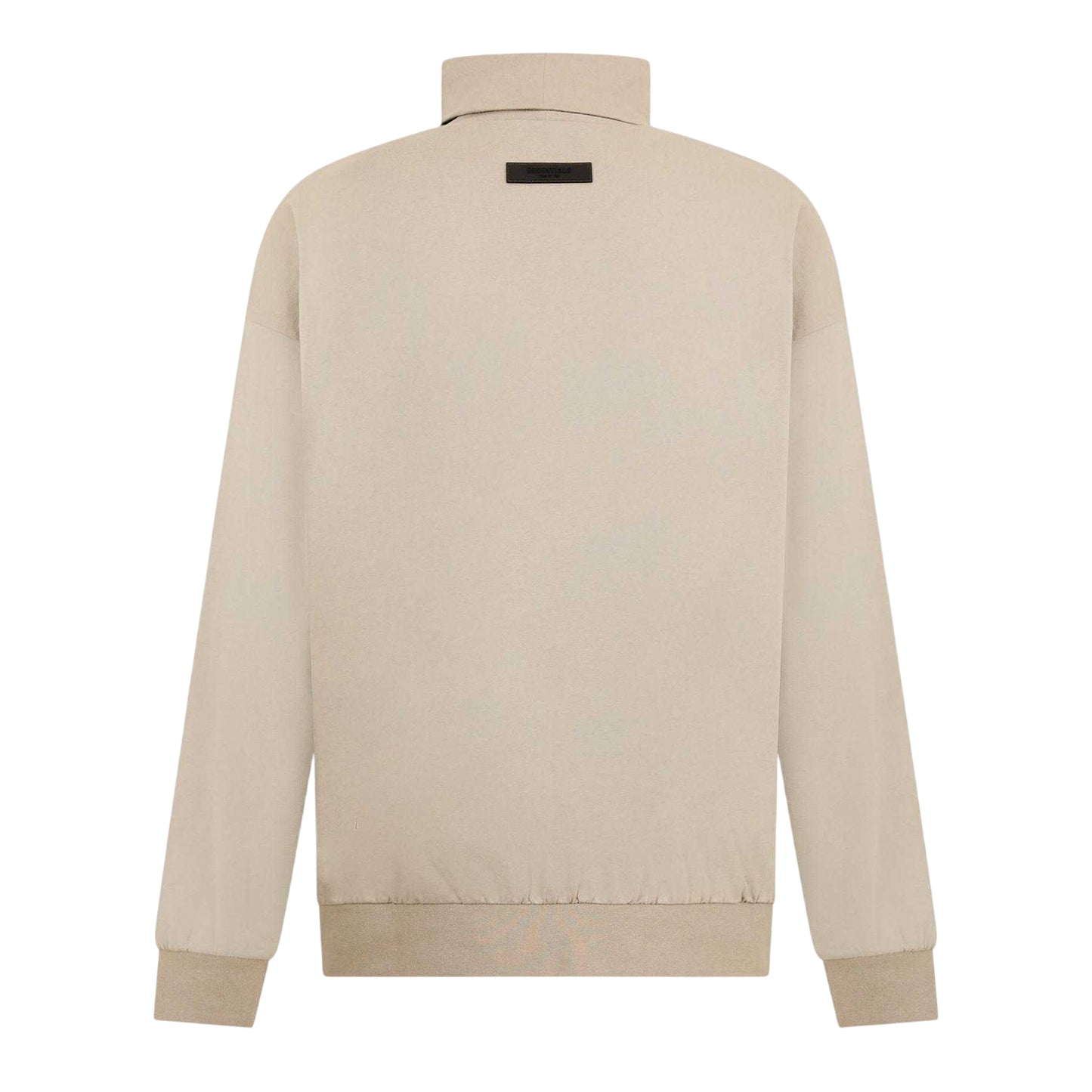 Seal Grey - Back - Fear Of God Essentials Mens Long-Sleeved Sweatshirt