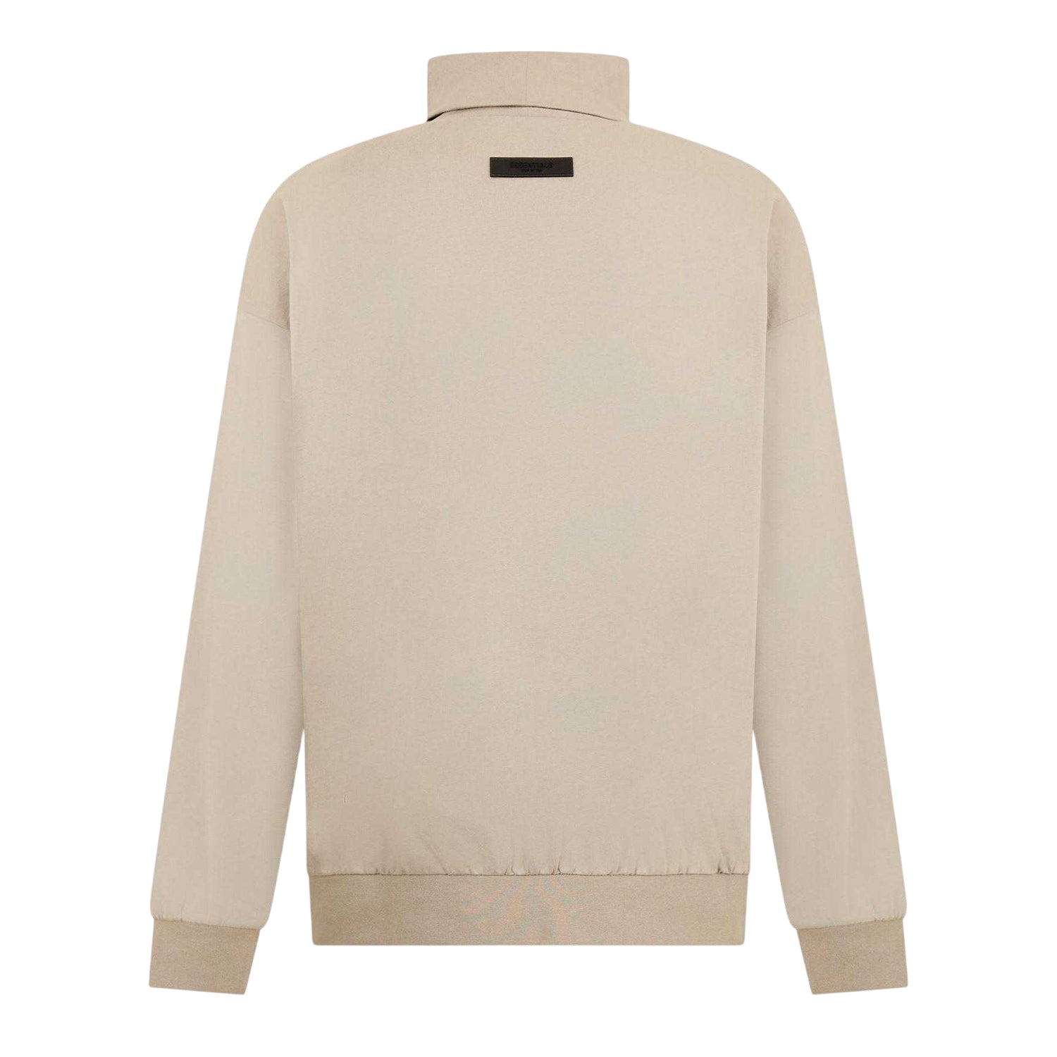 Seal Grey - Back - Fear Of God Essentials Mens Long-Sleeved Sweatshirt