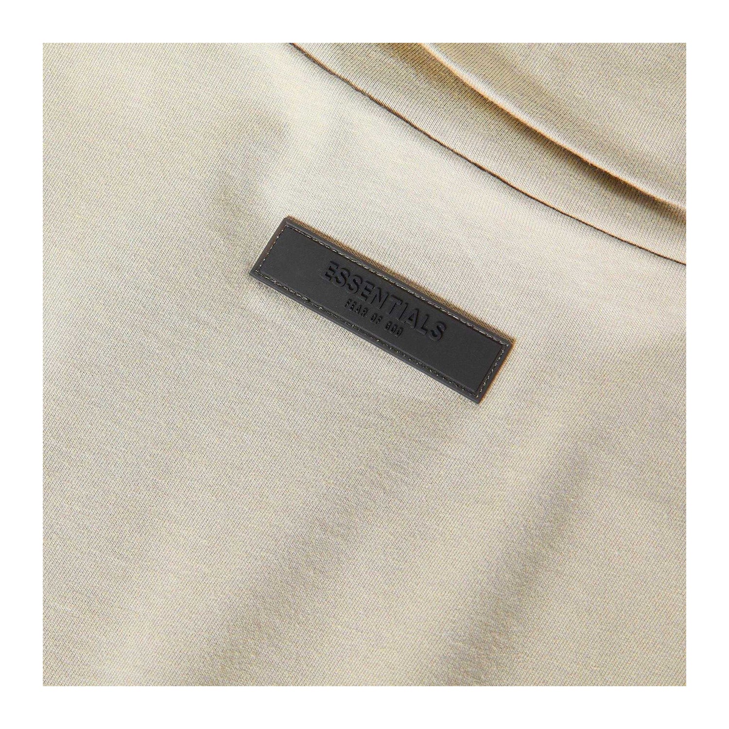 Seal Grey - Side - Fear Of God Essentials Mens Long-Sleeved Sweatshirt