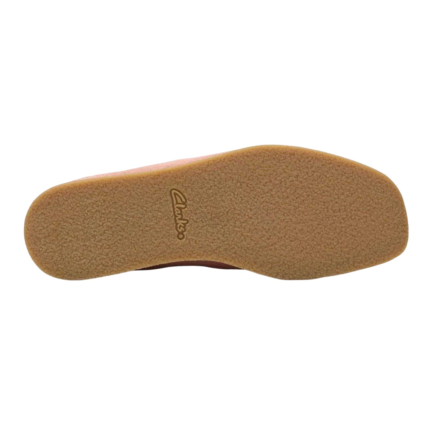 Light Pink - Lifestyle - Clarks Womens-Ladies Wallabee Suede Flat Moccasins
