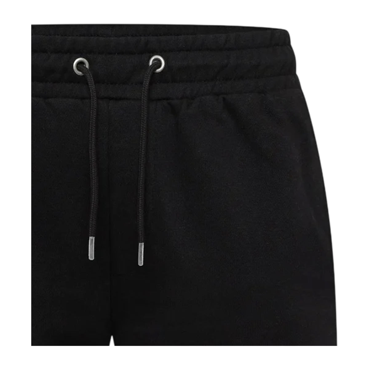 Black - Back - Crosshatch Mens Branton Sweat Shorts