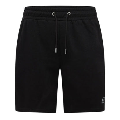 Black - Front - Crosshatch Mens Branton Sweat Shorts