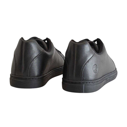 Black - Back - Pretty Green Mens Latham Leather Formal Shoes