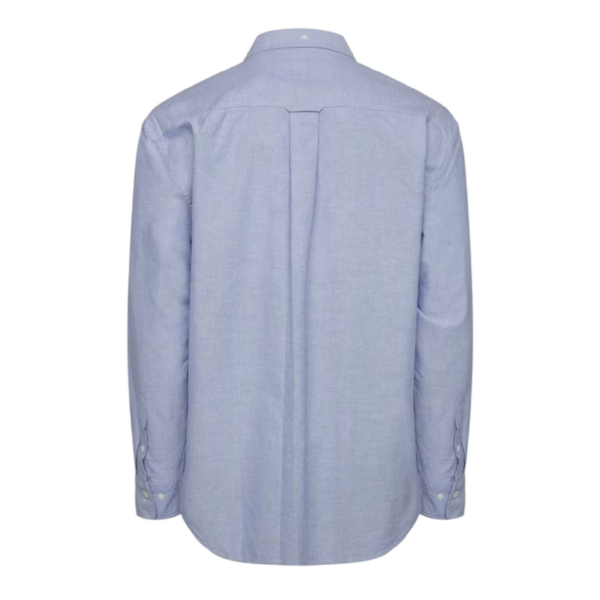 Blue - Back - Gant Mens Oxford Relaxed Fit Shirt