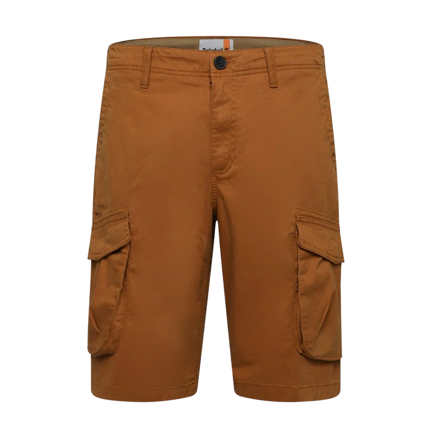 Wheat - Front - Timberland Mens Twill Cargo Shorts