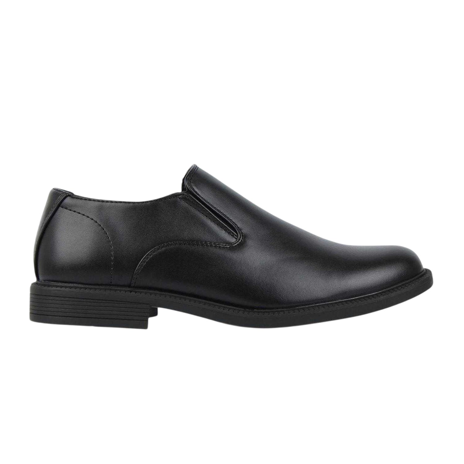 Black - Front - Giorgio Mens Slip-on Loafers