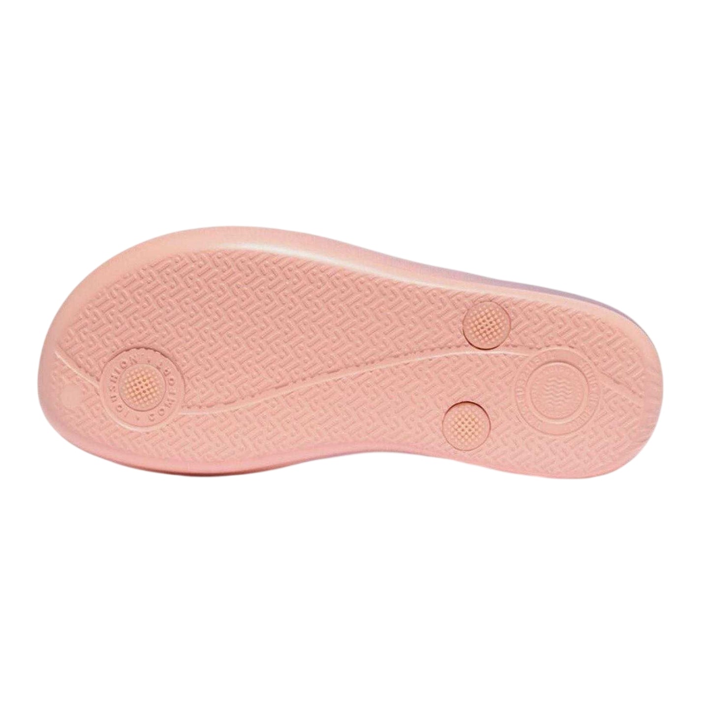 Pink - Lifestyle - FitFlop Childrens-Kids Iridescent iQushion Flip Flops