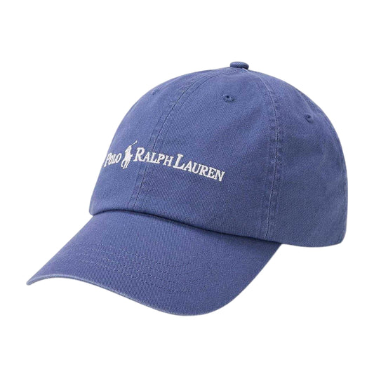 Blue - Front - Ralph Lauren Embroidered Logo Baseball Cap