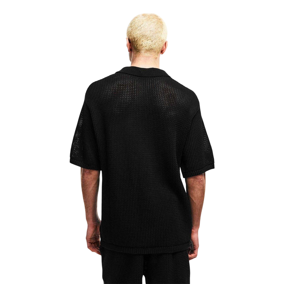 Black - Lifestyle - Belier Mens Plain Short-Sleeved Shirt