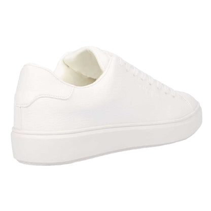White - Back - Duck and Cover Mens Kremes Trainers