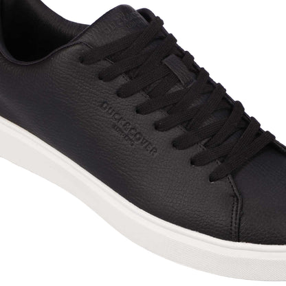 Black - Pack Shot - Duck and Cover Mens Kremes Trainers