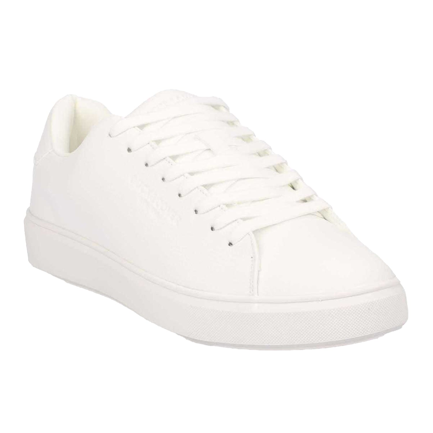 White - Front - Duck and Cover Mens Kremes Trainers