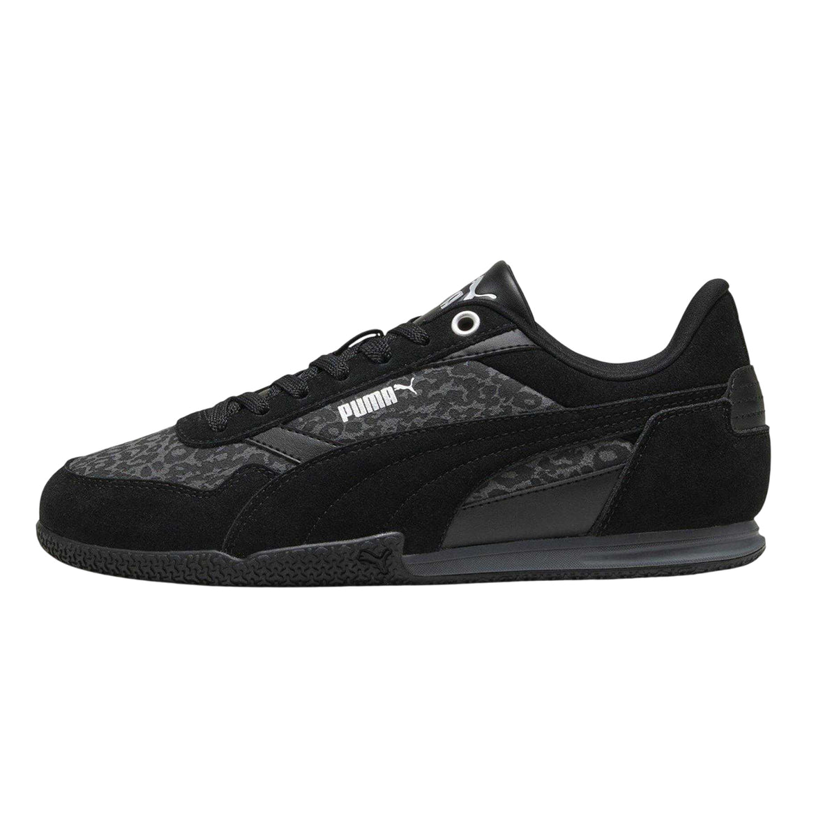 Slate-Sky-Black - Back - Puma Womens-Ladies Bella Donna Feline Recycled Leather Trainers
