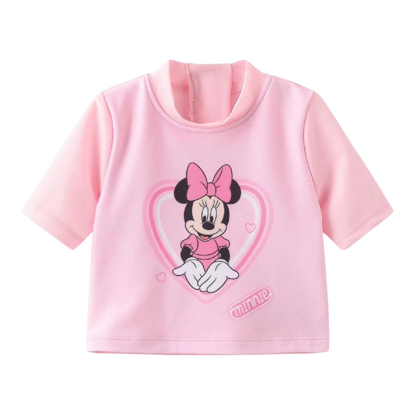 Pink - Back - Disney Baby Girls Minnie Mouse Face Swim Set (Pack of 3)