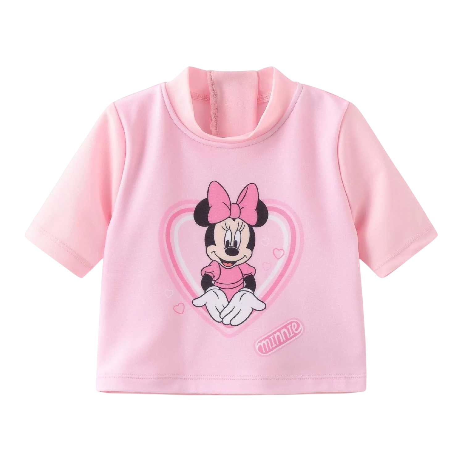 Pink - Back - Disney Baby Girls Minnie Mouse Face Swim Set (Pack of 3)